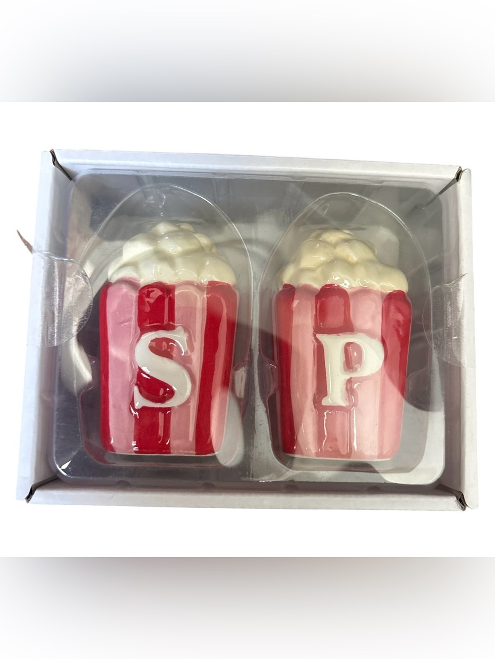 Popcorn Salt and Pepper Shakers